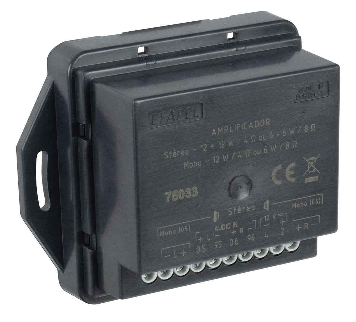 Amplificador Estéreo para Techo Falso - 12 V