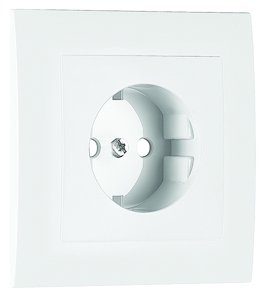 Plaque Monobloc pour Prise de Courant Schuko