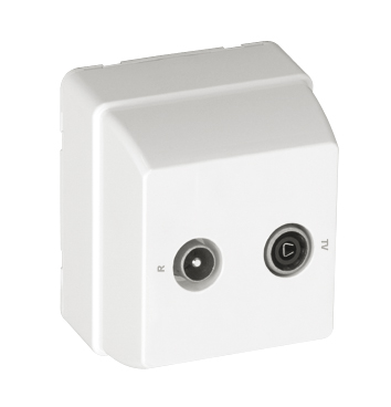 Tomada R - TV Equalizada Passagem Cascata