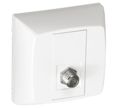 Tomada de Cabo Coaxial Tipo F